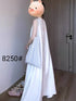 Summer Round Neck Casual Pocket Dress With Belt